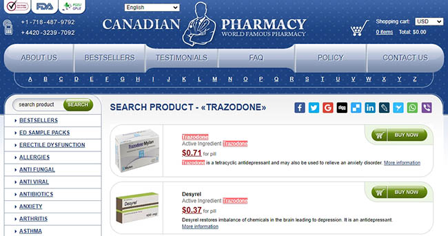 Buspar and trazodone - Buy Trazodone Online Over the Counter