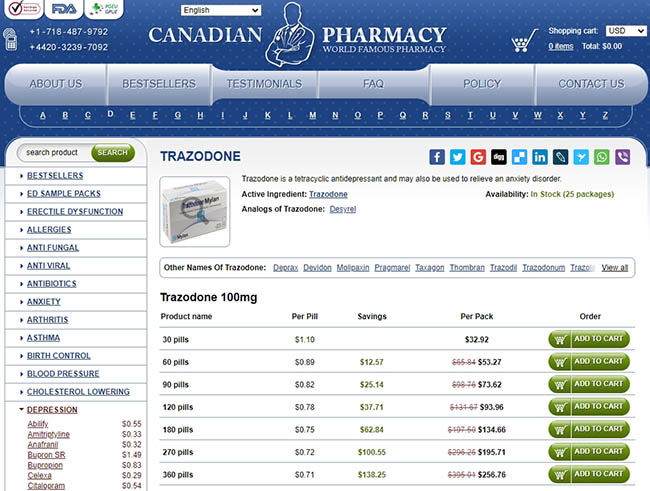 Buspar and trazodone - Buy Trazodone Online Over the Counter